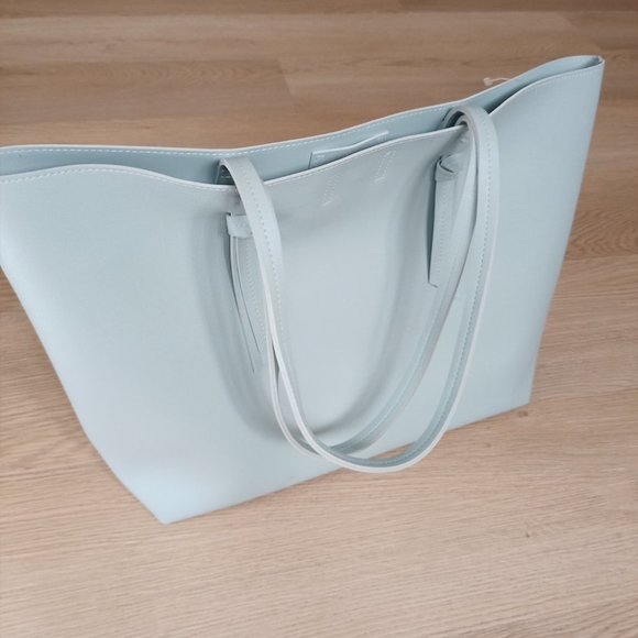 Indigo Grey Tote, Wallet for womens, Shoulder Bag Purse - Picture 11 of 14